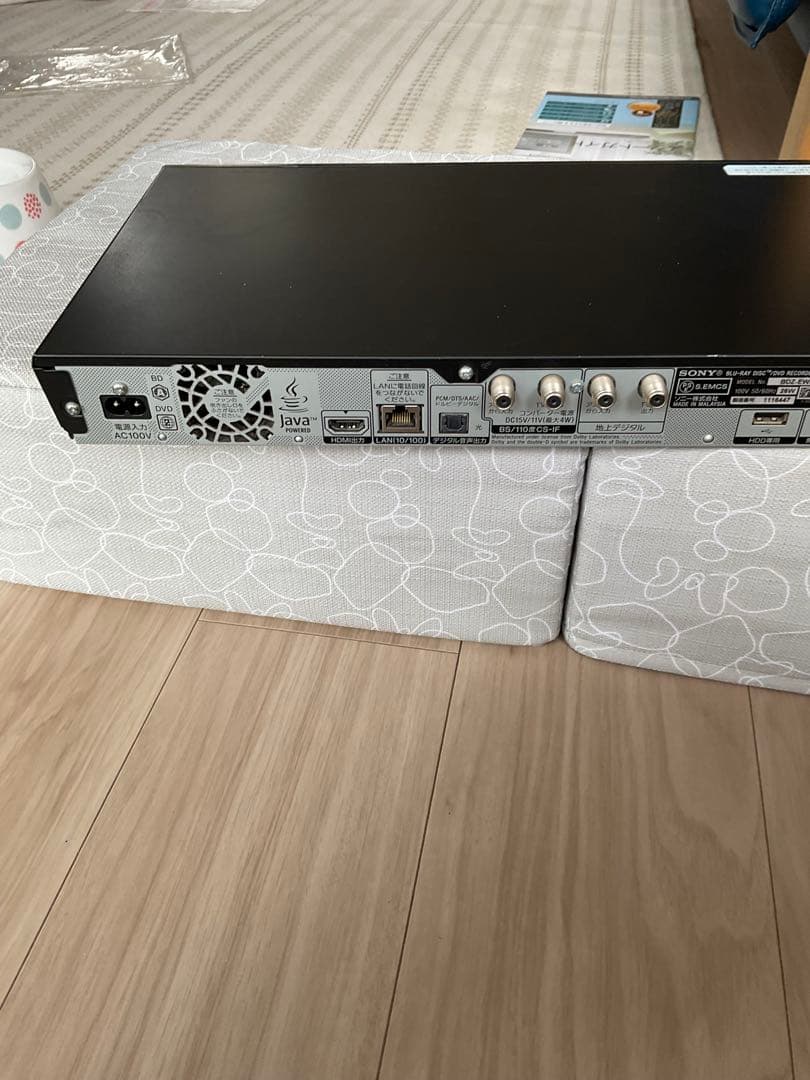 ソニー　SONY BDZ-EW500 500GB ブルーレイレコーダー