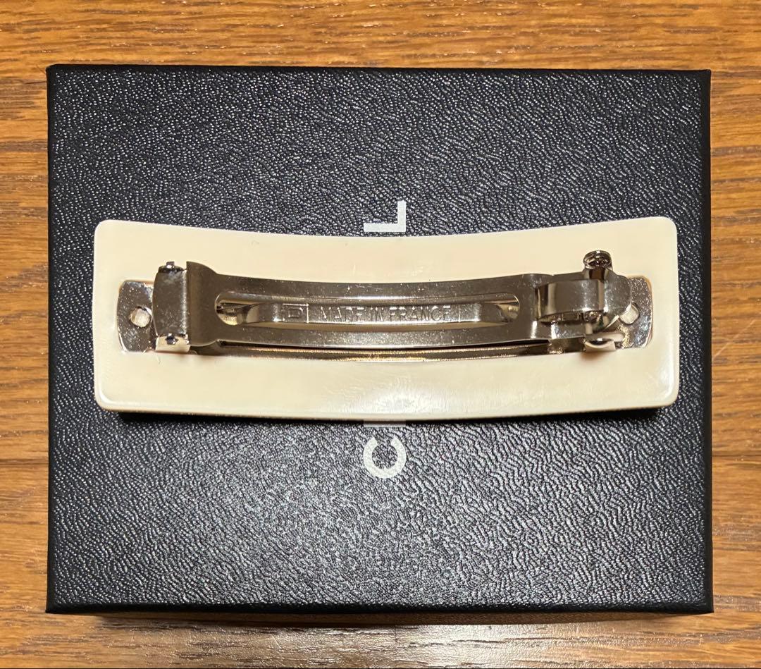 シャネル CHANEL ロゴ バレッタ ヘアアクセサリー