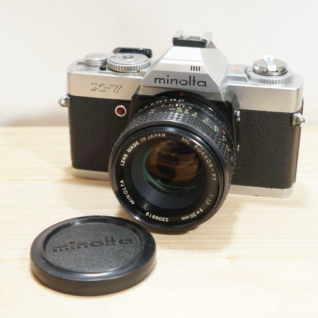 【動作確認済・説明書付】ミノルタ minolta X-7