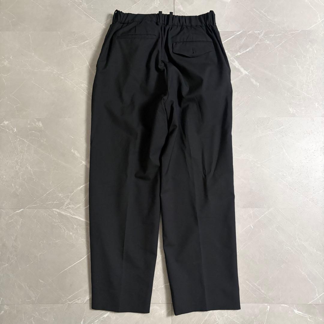 MARKAWARE スラックス　ブラック　トロピカルウール　サイズ2