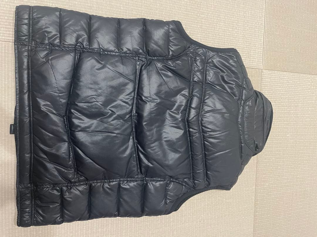 ブラック ダウンベスト XXL