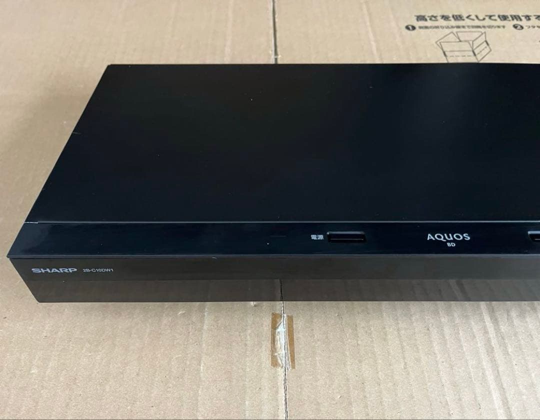 SHARP AQUOS 2B-C10DW1 HDD＆ブルーレイレコーダー