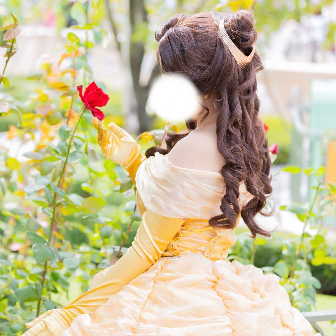 Yosi様　シークレットハニー　ディズニー ベル ドレス コスプレ Dハロ