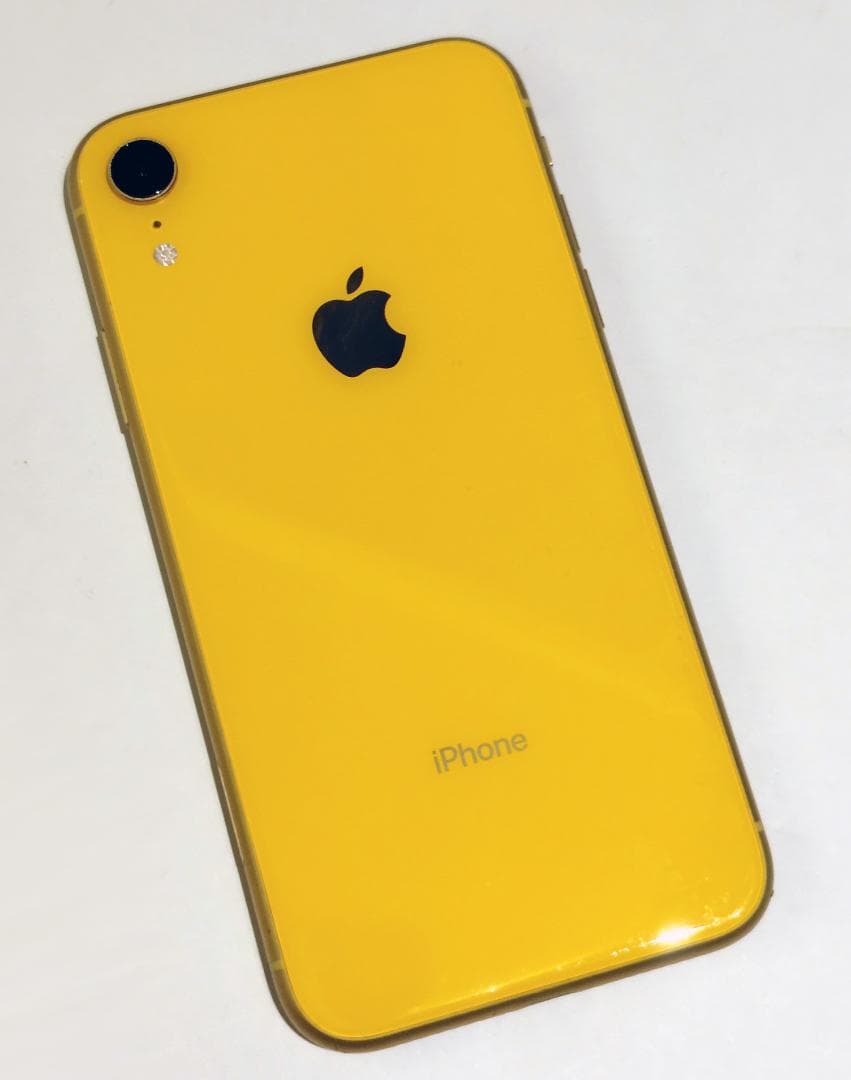iPhone XR 【不具合箇所あり】128GB SIMフリー イエロー