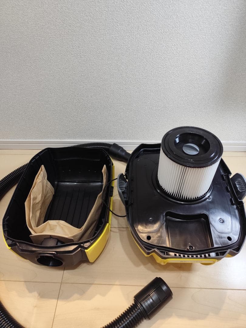 ケルヒャー WD1 乾湿両用バキュームクリーナー