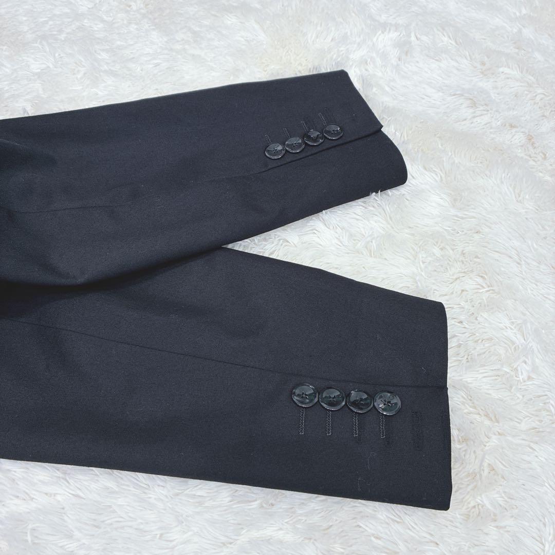 【美品】ZARA MAN ザラマン スーツ セットアップ ブラック 総柄 3L