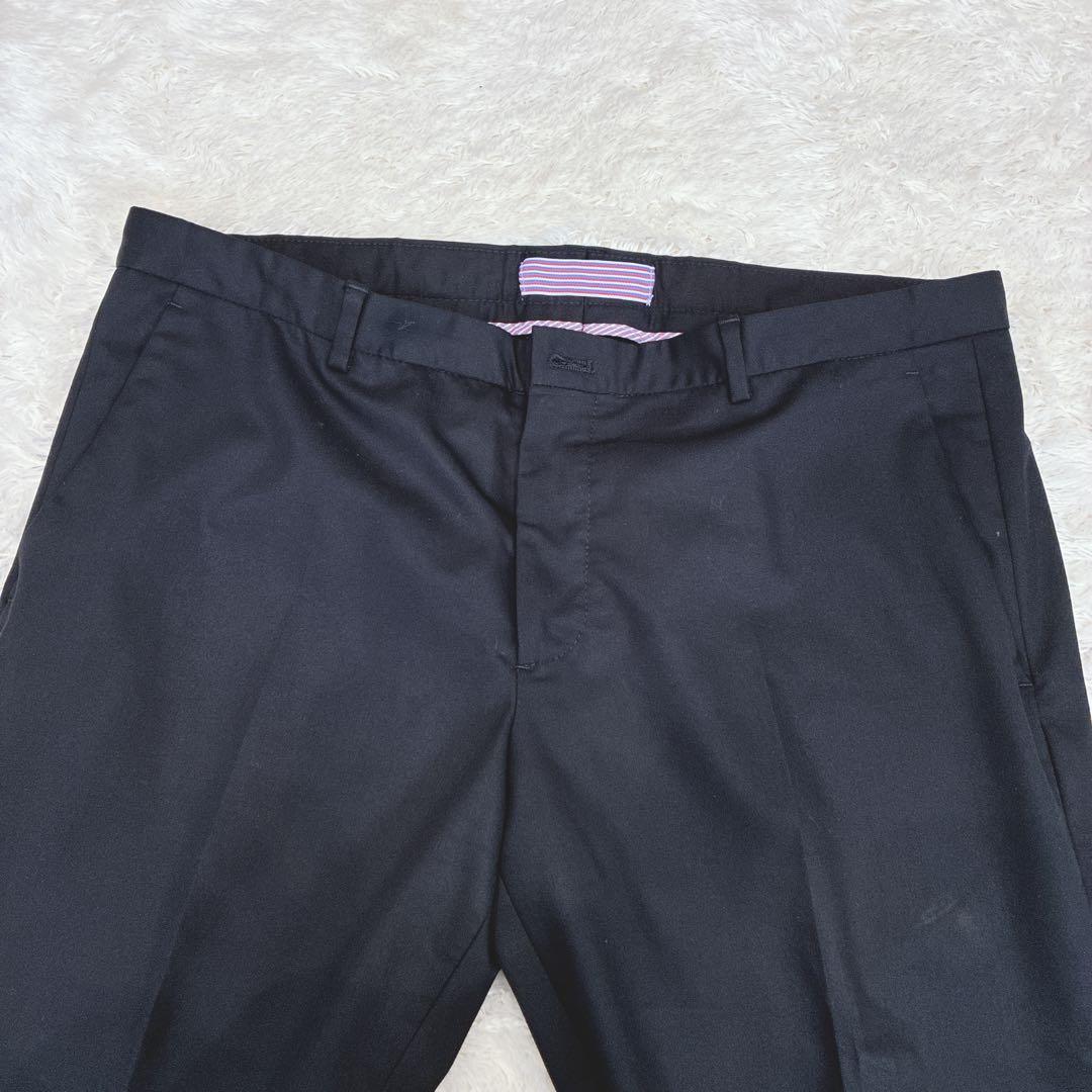 【美品】ZARA MAN ザラマン スーツ セットアップ ブラック 総柄 3L