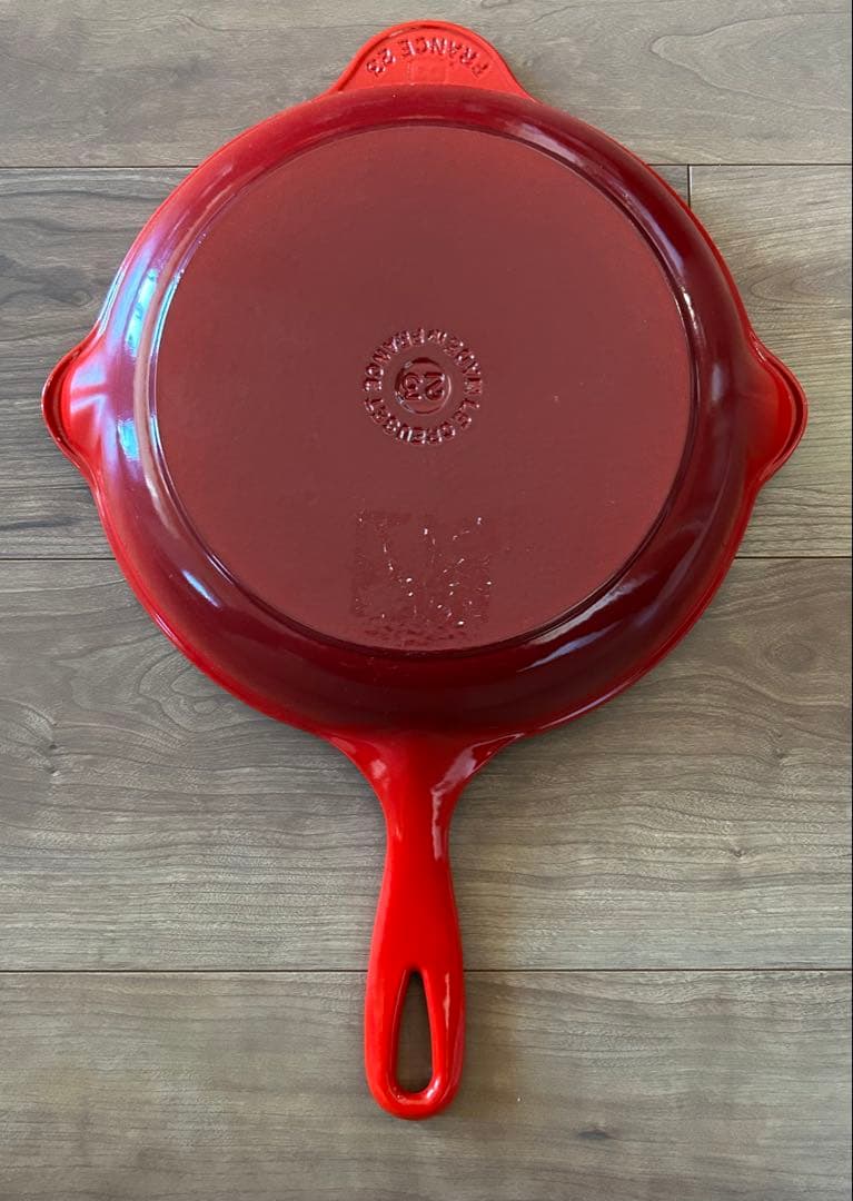 ル・クルーゼ スキレットフライパン 赤　直径約23cm