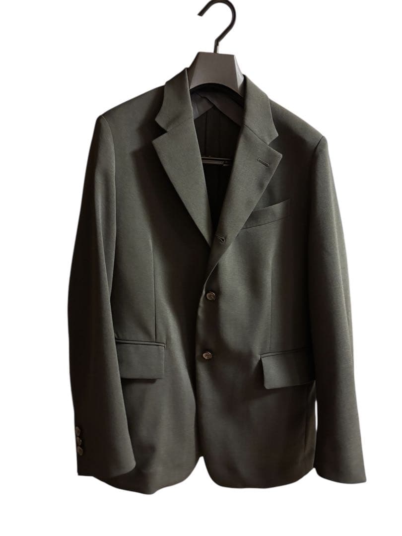 ル*エ様 HIGH TWIST PE CLASSIC SUIT チャコール Sサ