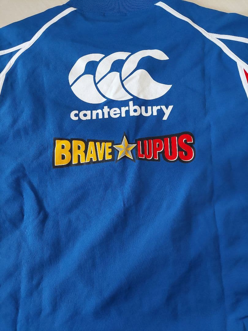 カンタベリー ラグビー 東芝ブレイブルーパス トレーニングウェア　選手実用品