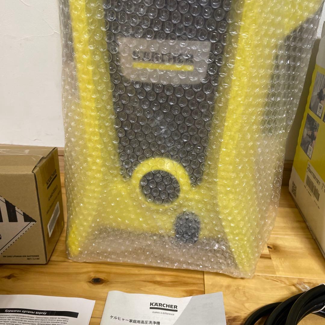 未使用　ケルヒャー　KARCHER高圧洗浄機 K2 コードレス バッテリーセット