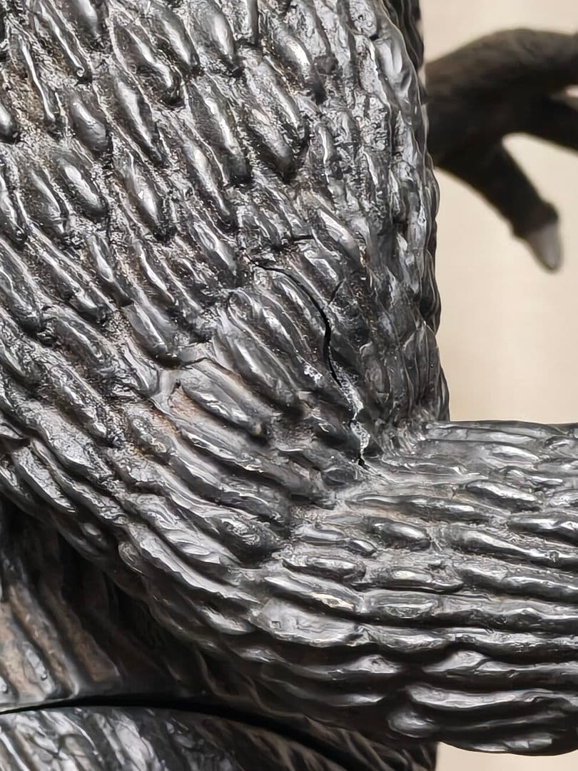 【当時物】BANDAI ポピー ゴジラ 特大ソフビ　1988