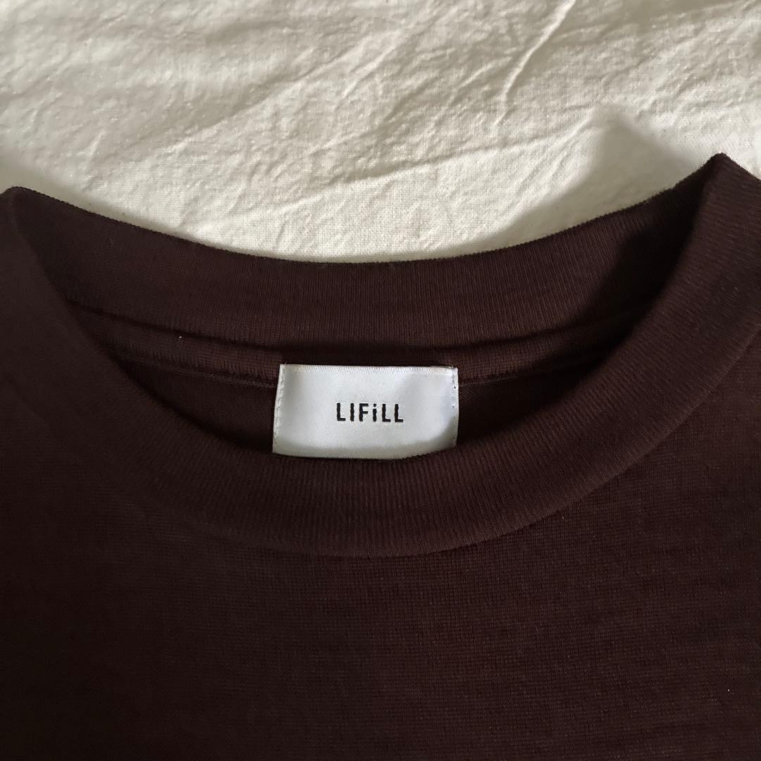 【定価1.3万】LIFiLL Woolish Tee Tシャツ　ブラウン