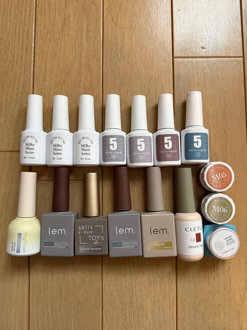 ジェルネイルセット ジェルネイル　まとめ売り　cleto lem my&be