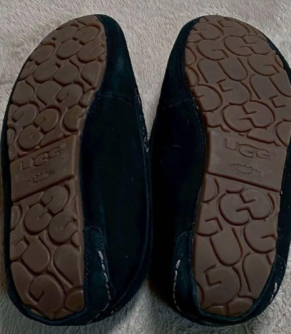 UGG ブラックスエード モカシン