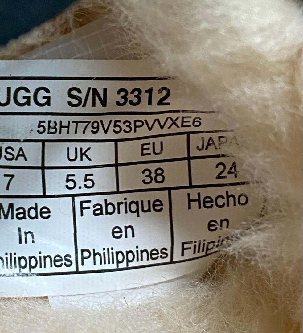 UGG ブラックスエード モカシン