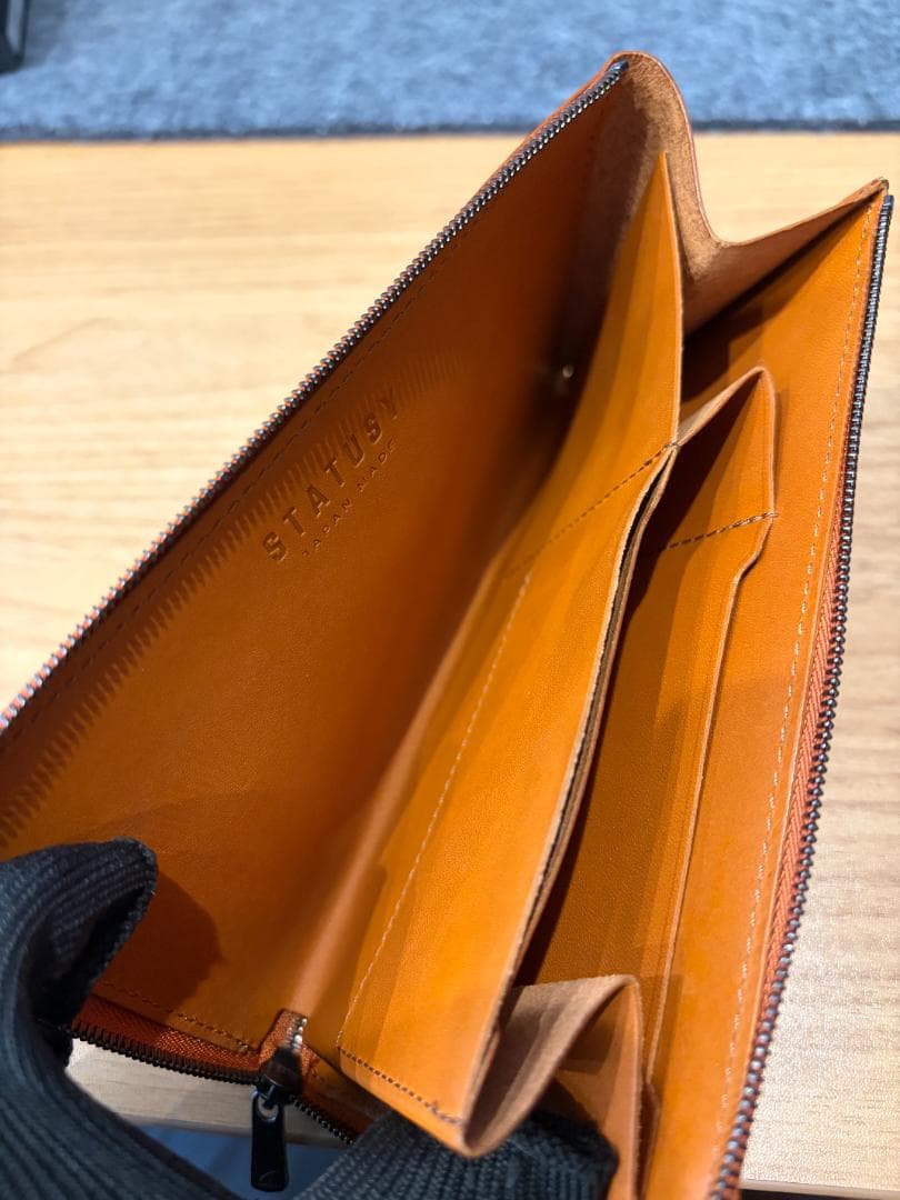 【美品】STATUSY il modo Air キャメル（左利き用）