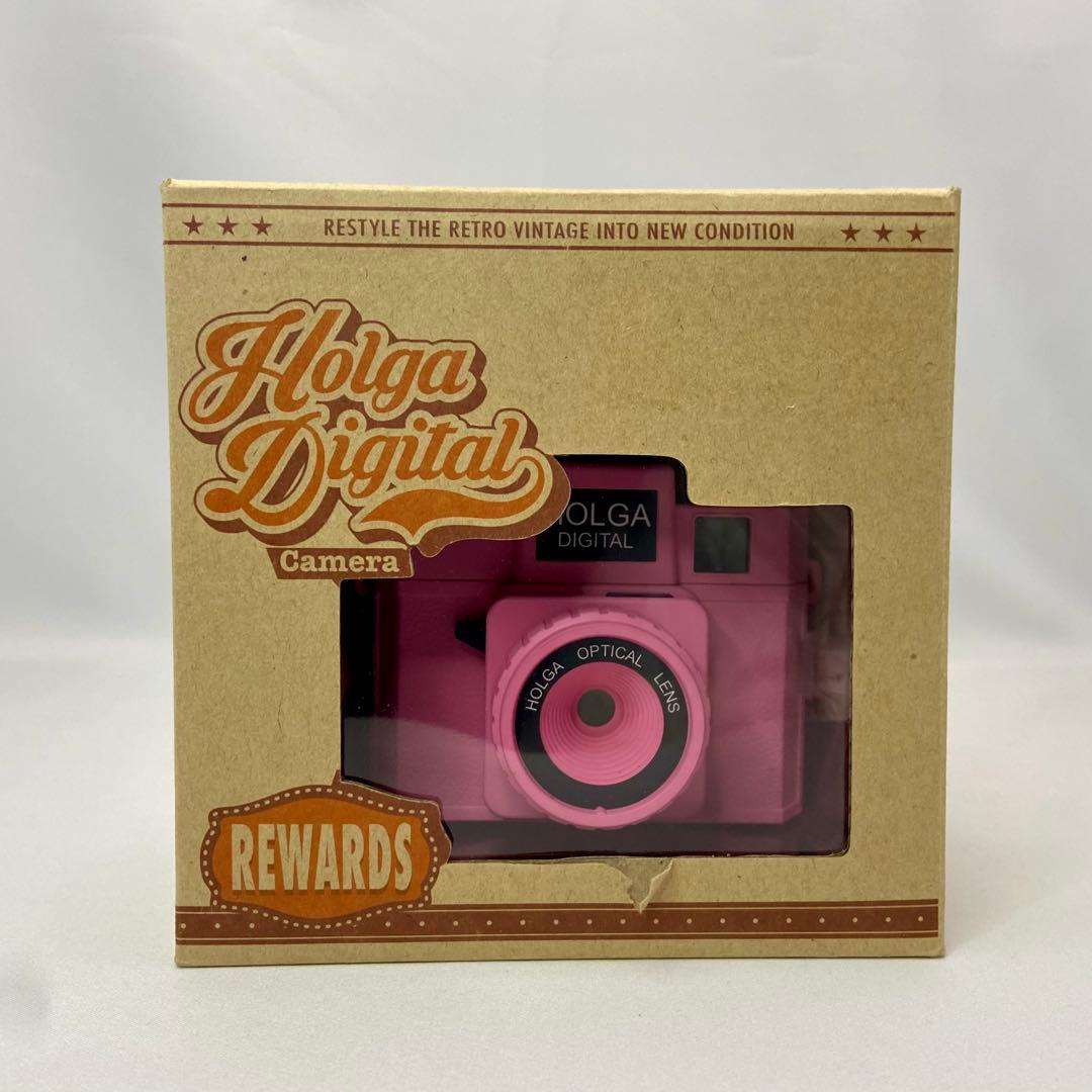 【生産終了/希少】Holga Digital ピンク ホルガ デジタルトイカメラ