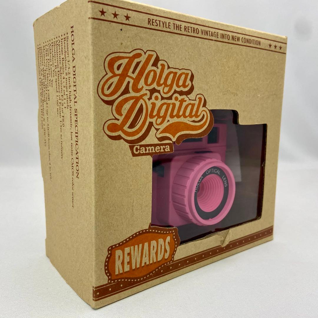 【生産終了/希少】Holga Digital ピンク ホルガ デジタルトイカメラ