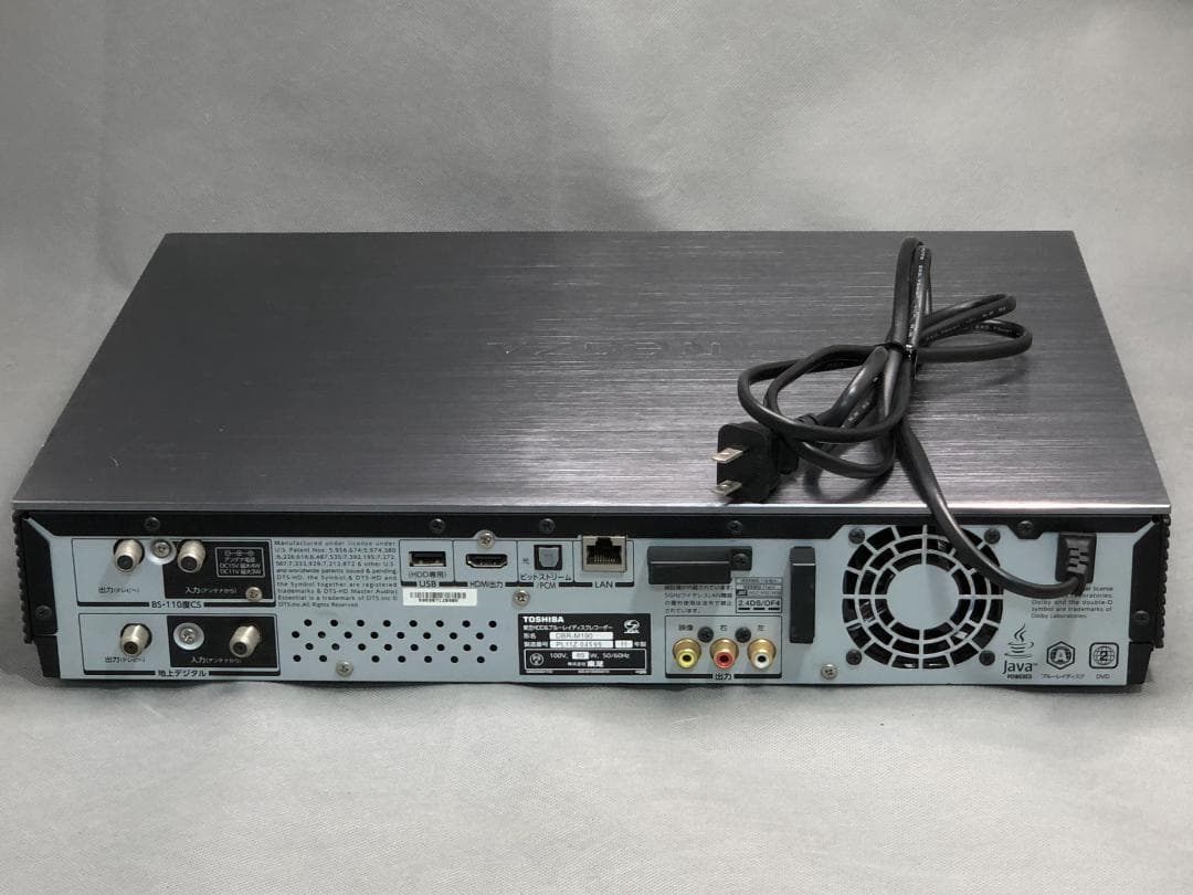 東芝 DBR-M190 ６チャンネル同時録画タイムシフトマシン≪動作品≫