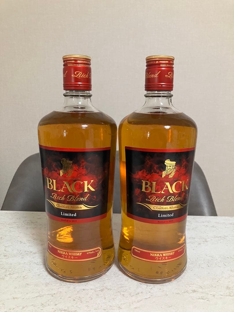 ブラックニッカリッチブレンドコンフォートアロマ2本セット