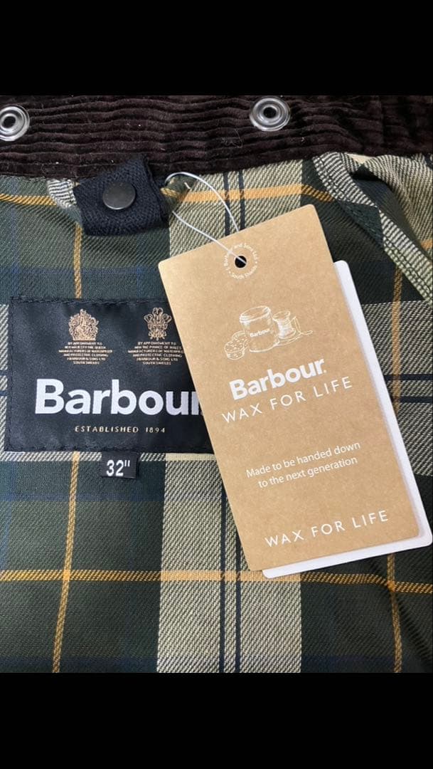 Barbour/BEDALE/32/新品未使用/コーデュロイ/オイルドジャケット