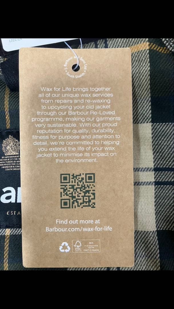 Barbour/BEDALE/32/新品未使用/コーデュロイ/オイルドジャケット