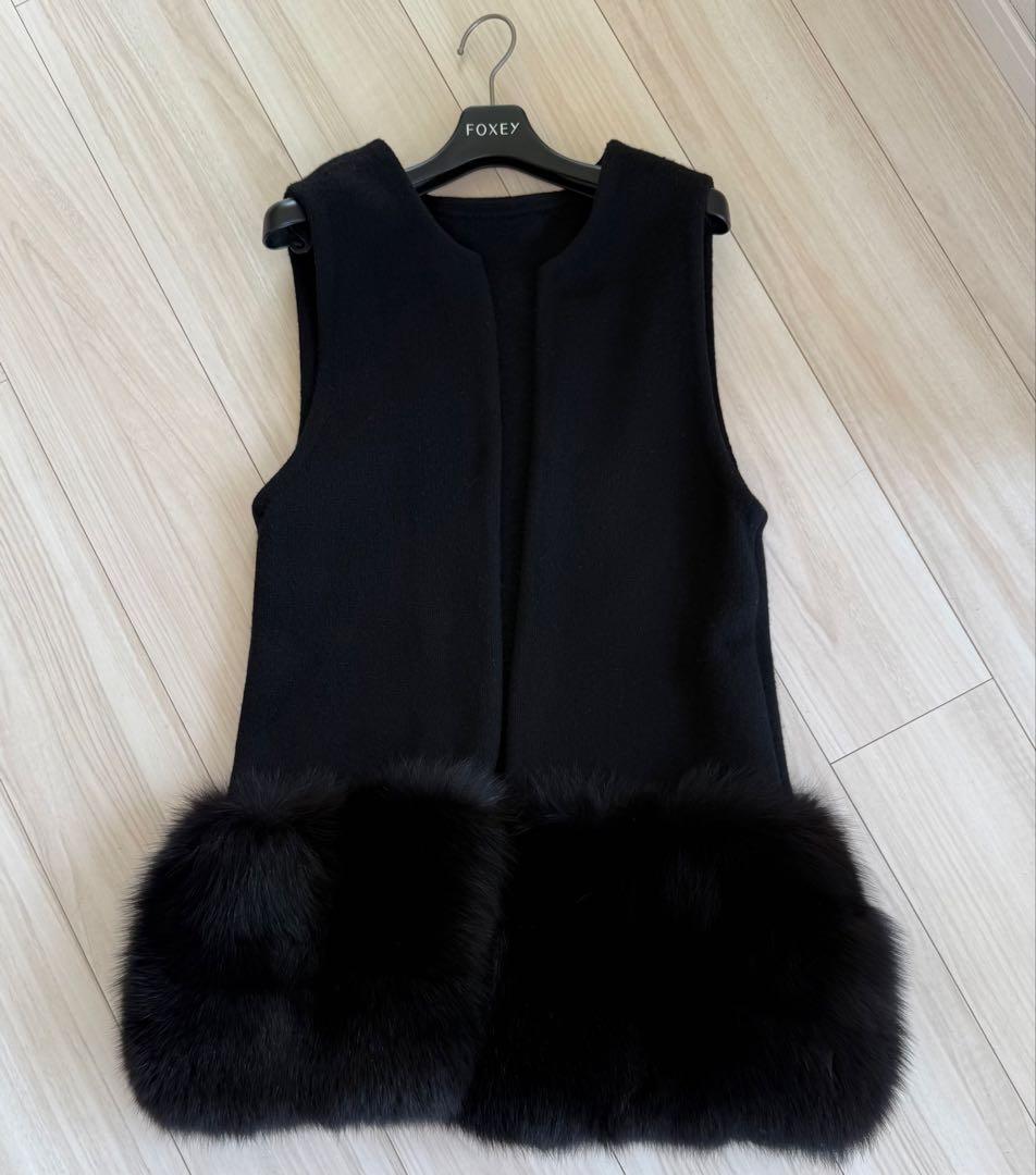 FOXEY ブラックファーベスト