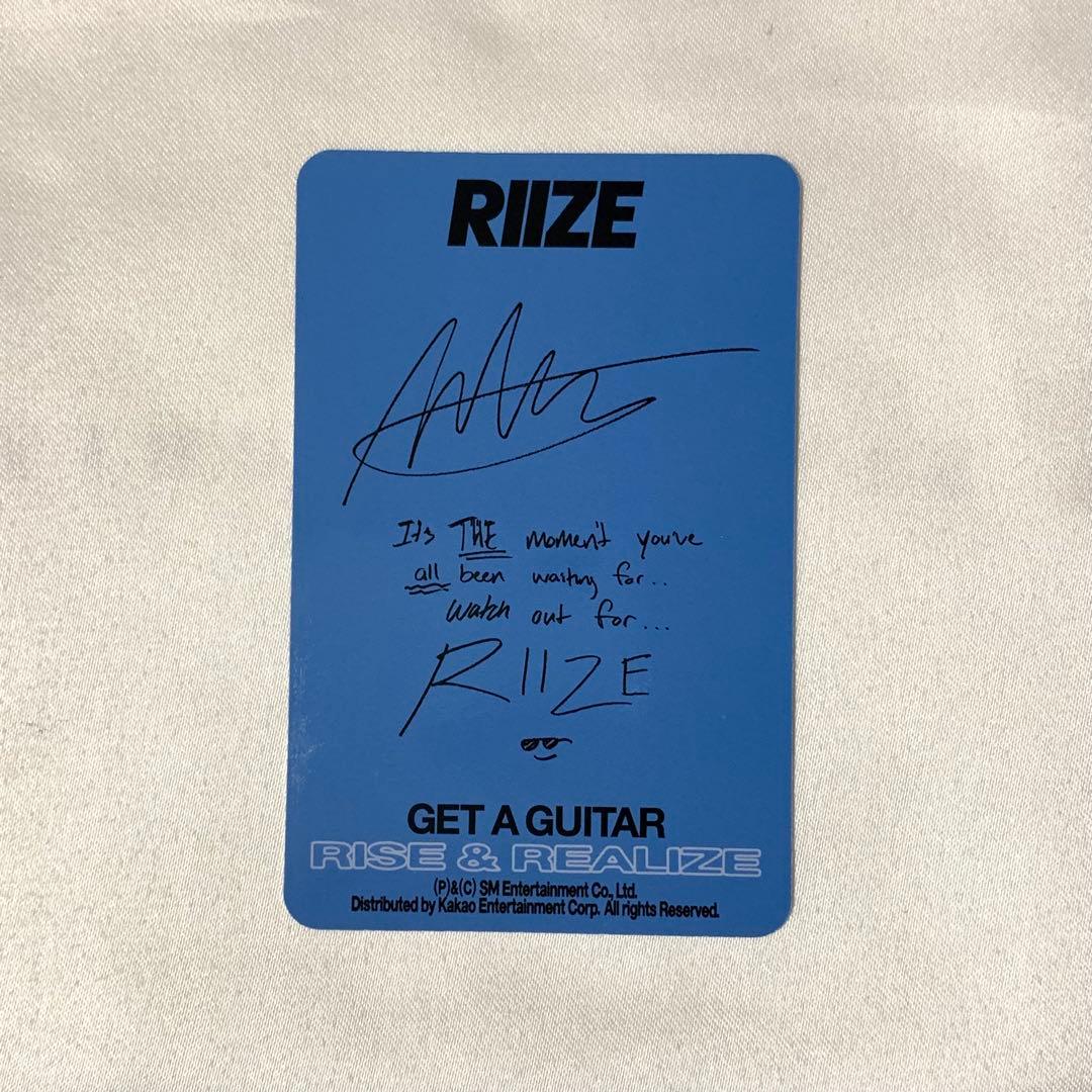 RIIZE ANTON アントン トレカ 特典 アメリカ