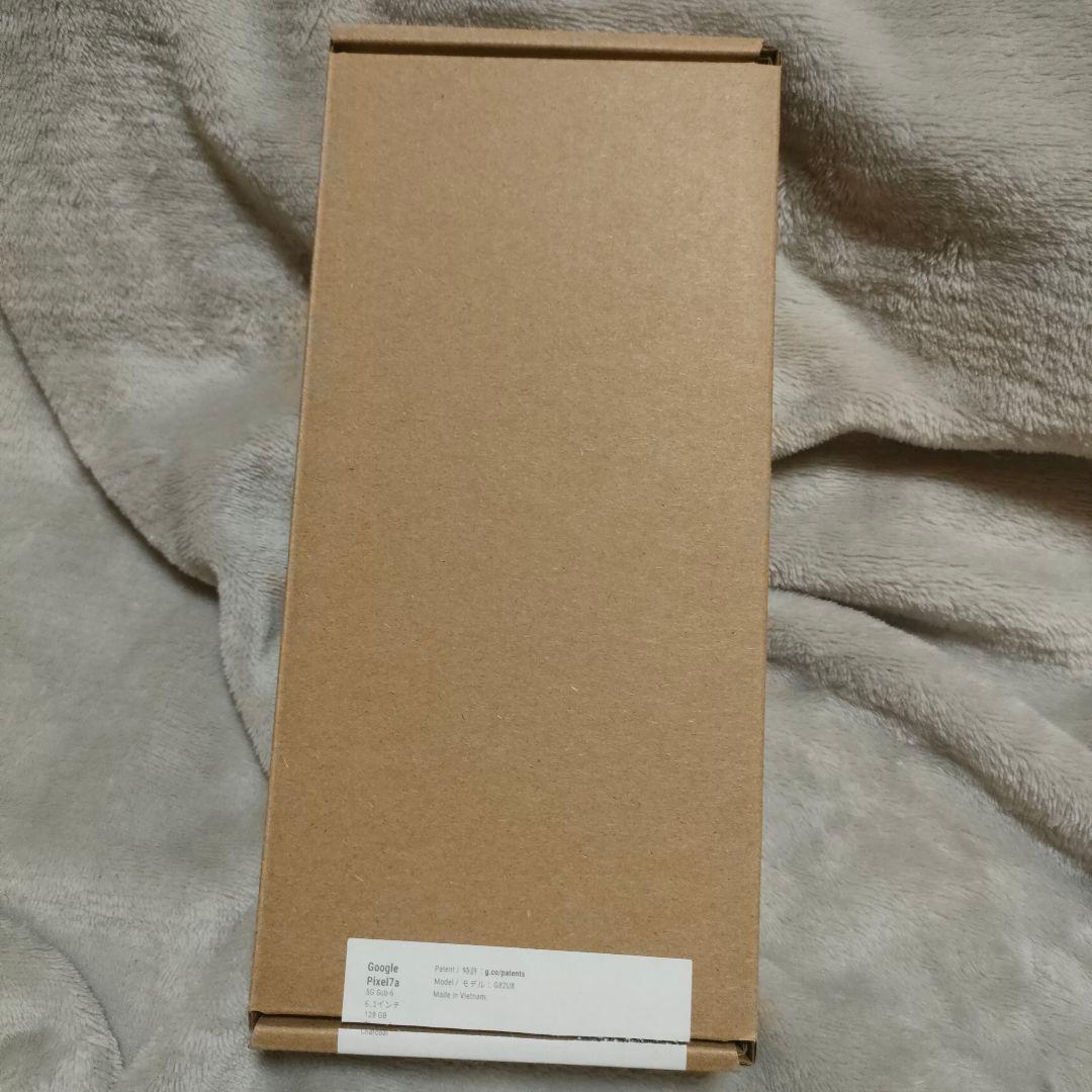 新品未使用 Google Pixel 7a リファービッシュ品 charcoal