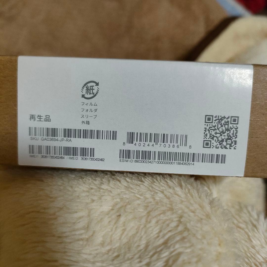 新品未使用 Google Pixel 7a リファービッシュ品 charcoal