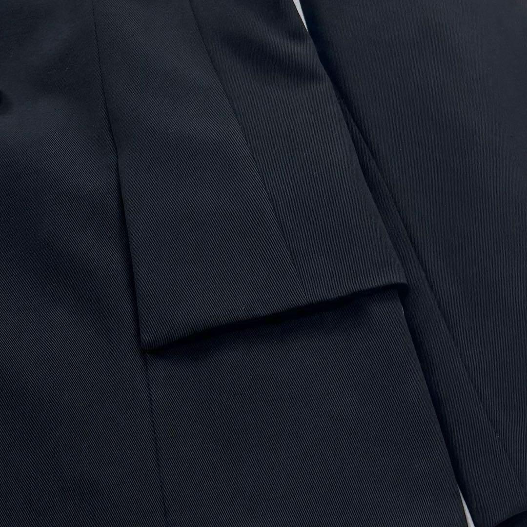 美品✨ワイズ テーラードジャケット ダブルブレスト ウールギャバジン ブラック