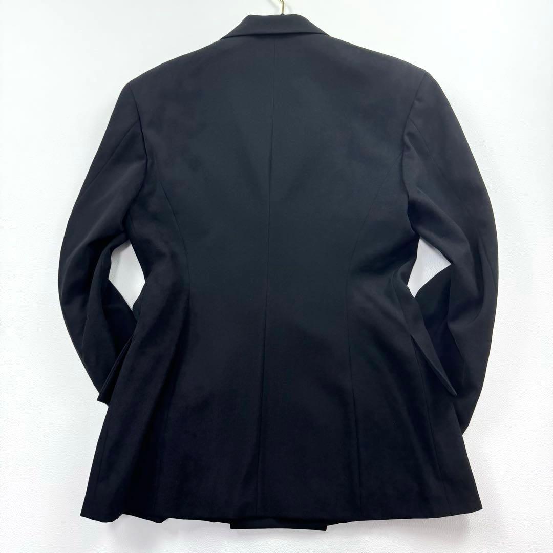 美品✨ワイズ テーラードジャケット ダブルブレスト ウールギャバジン ブラック