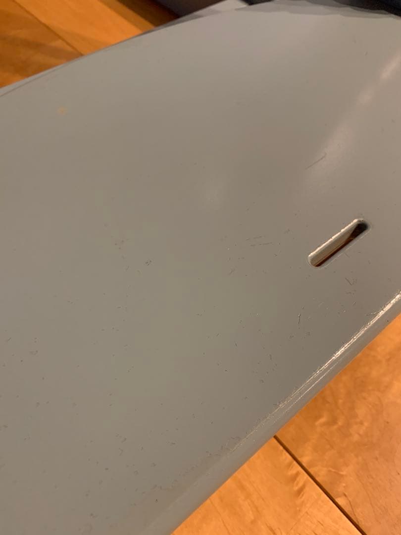 ストッケ ライトブルー ベビーチェア 調整可能