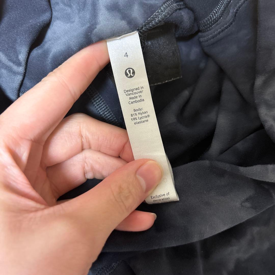 Lululemon ハイライズ　レギンス　ブラトップ　セット