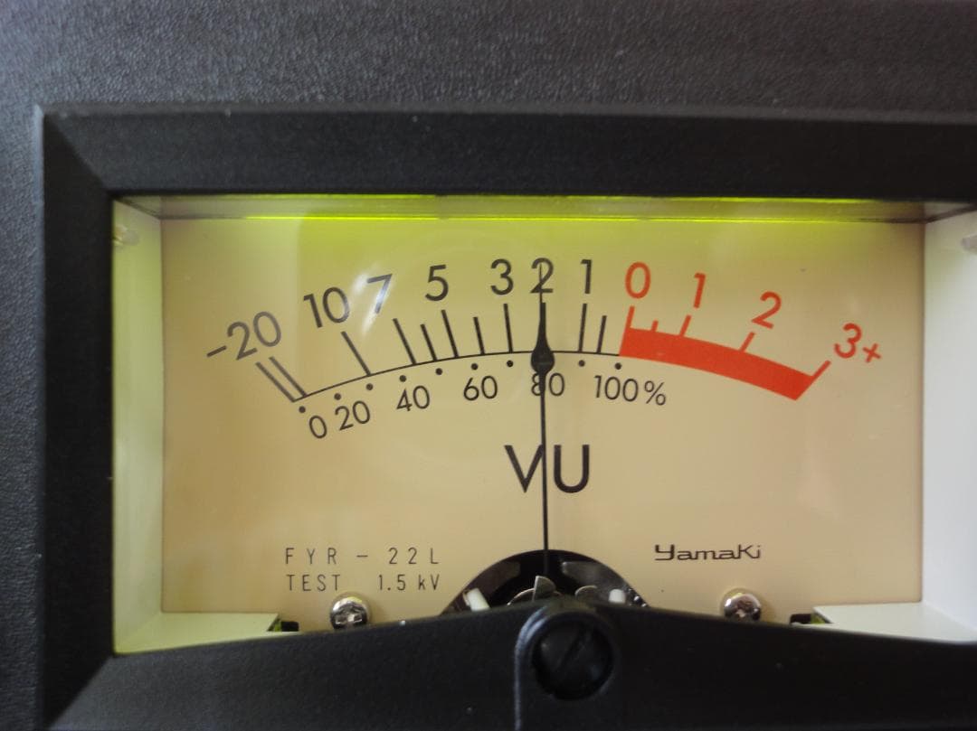 自作ステレオVUメーター193号機（ヤマキFYR-22L）