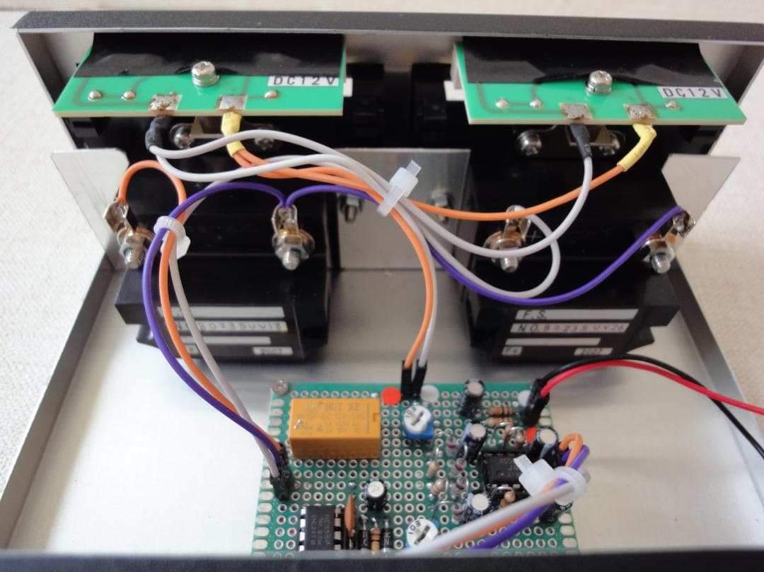 自作ステレオVUメーター193号機（ヤマキFYR-22L）