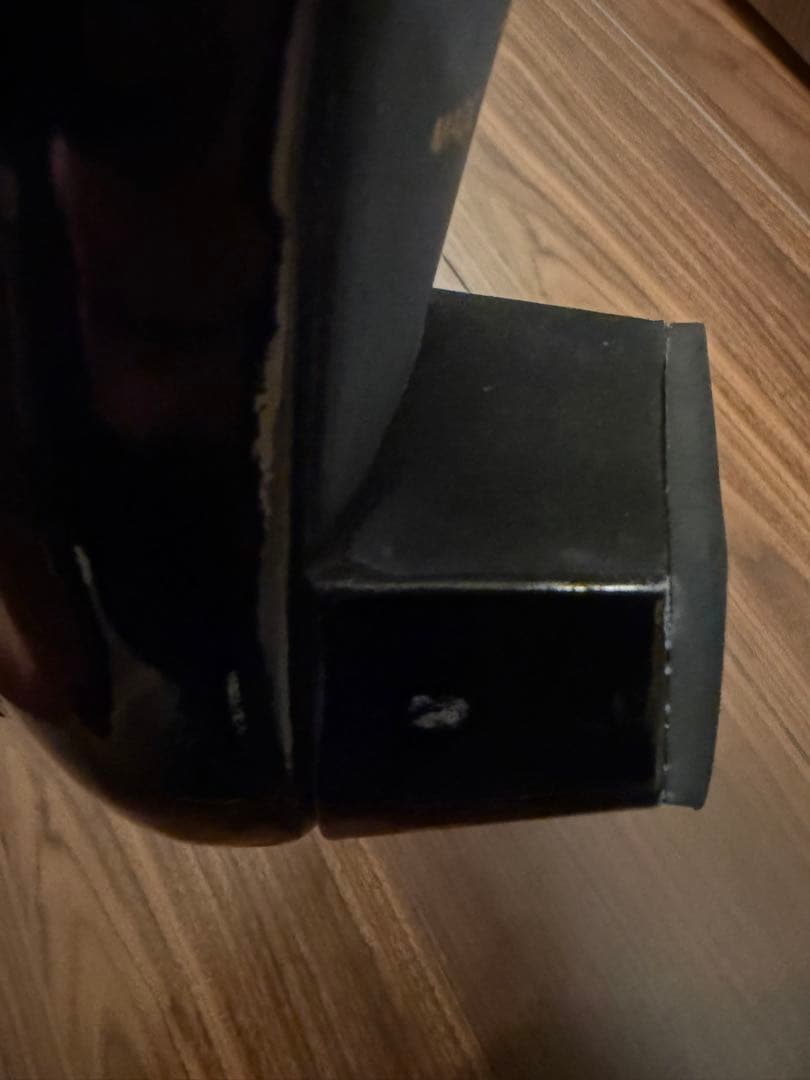 COMME des GARCONS HOMME PLUS エナメルヒールシューズ