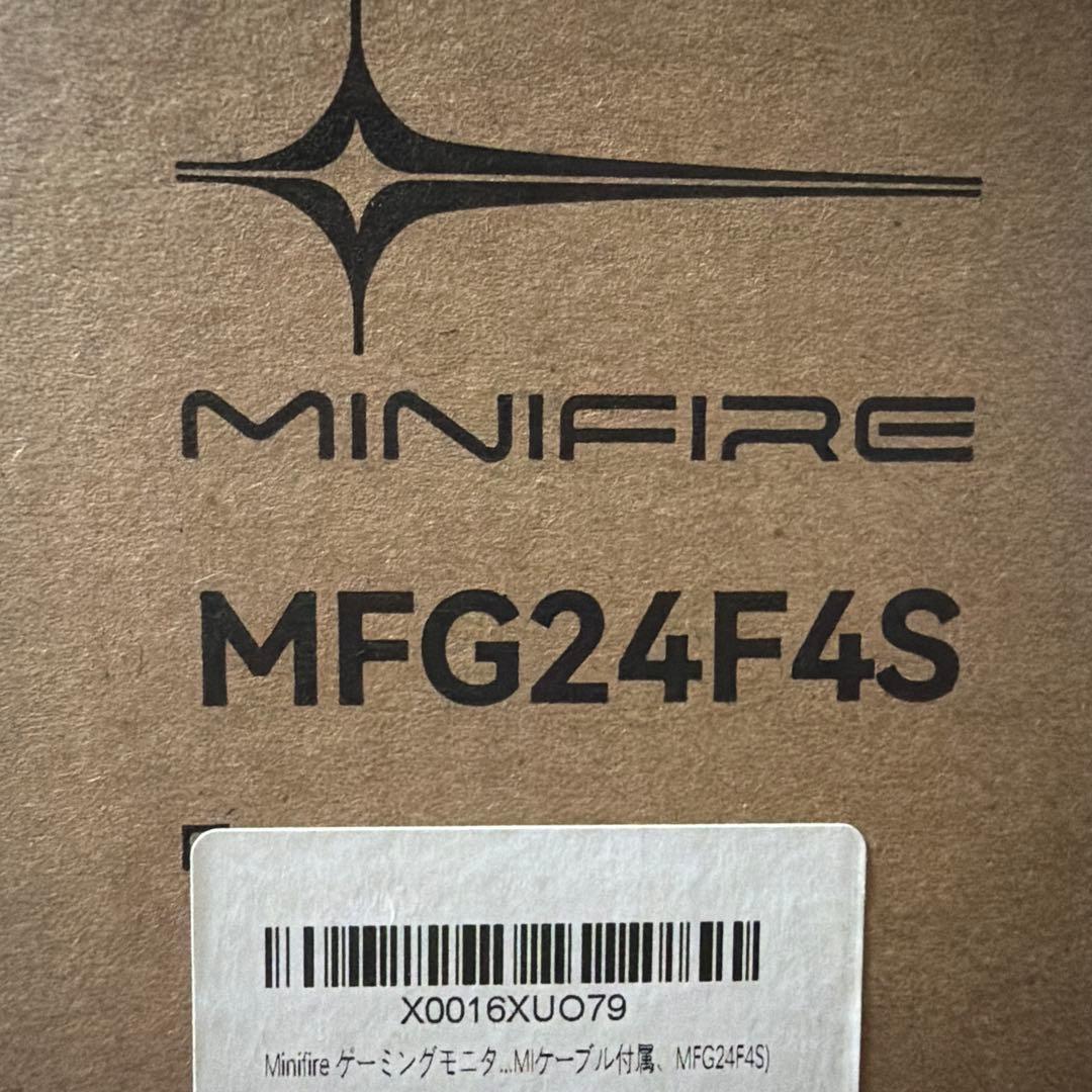 Minifire MFG24F4S 24インチゲーミングモニター　180hz