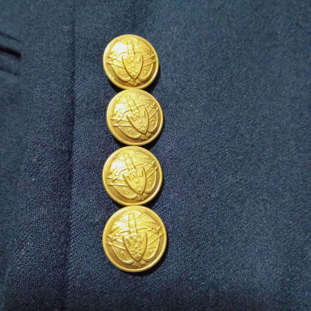 ラルフローレン テーラードジャケット 紺ブレ 金ボタン レディース