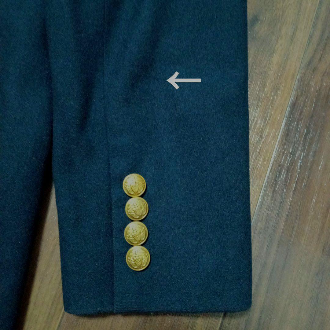 ラルフローレン テーラードジャケット 紺ブレ 金ボタン レディース