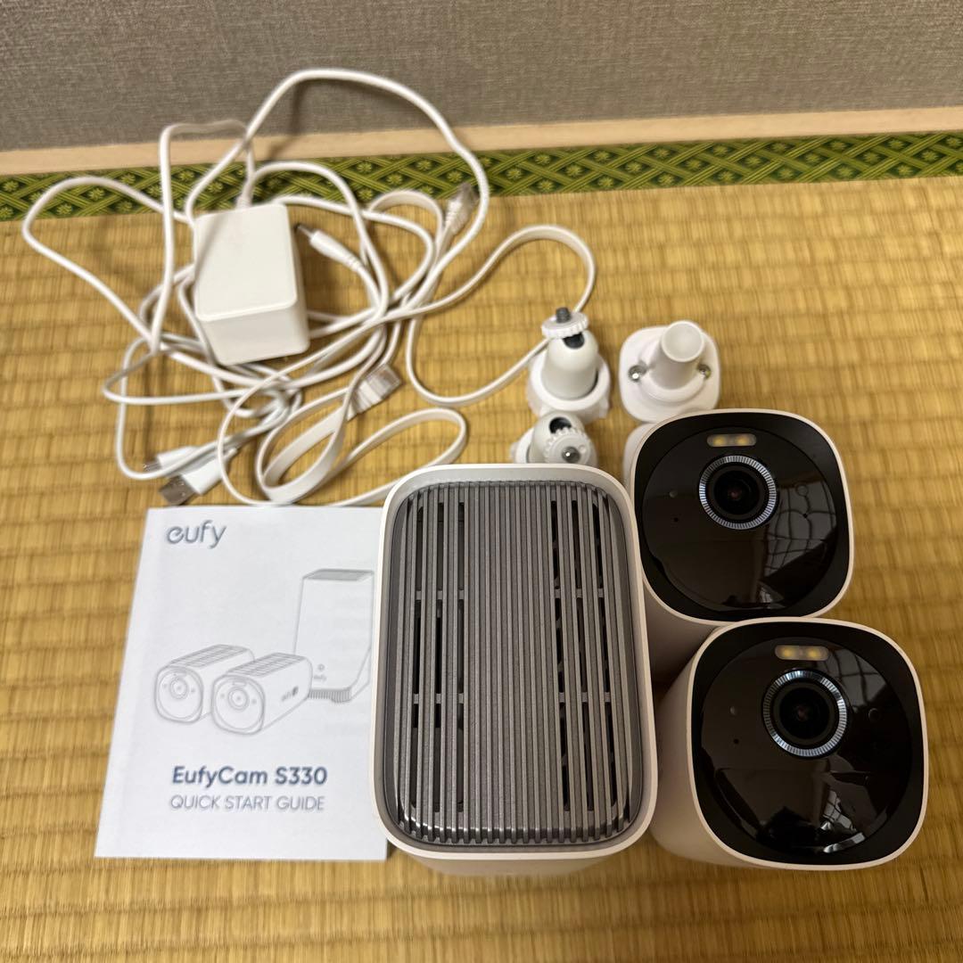 防犯カメラ Anker Eufy eufyCam S330 2-Cam Kit