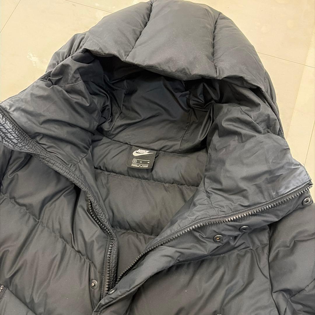 aya　美品！NIKE ロングダウン　ダウン　ベンチコート　ロング丈　M