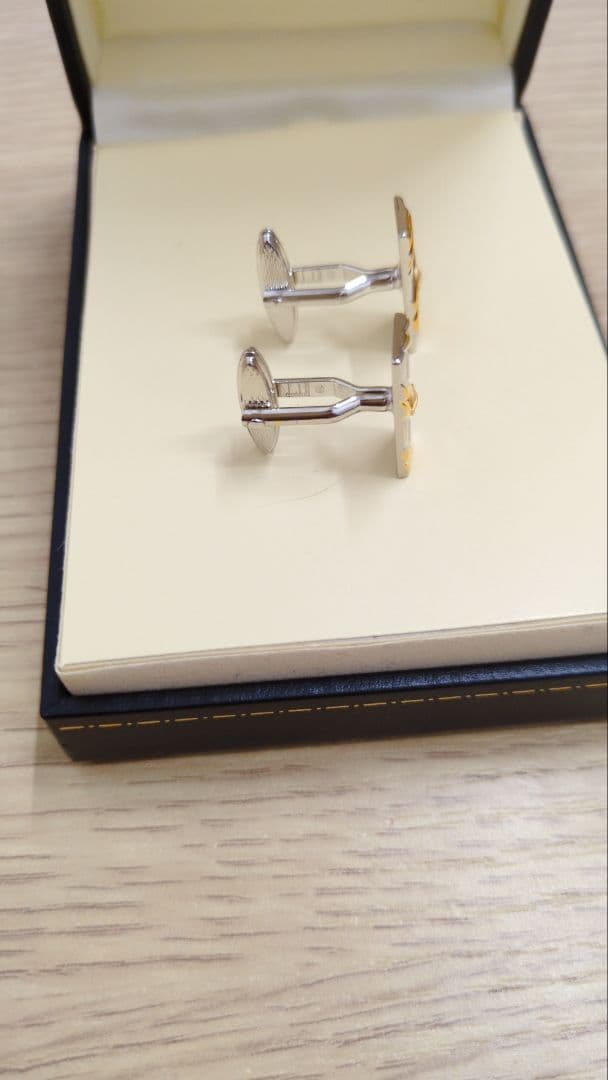 kenkenダンヒル　ＤＵＮＨＩＬＬ　ｄロゴ　カフス　タイピンセット