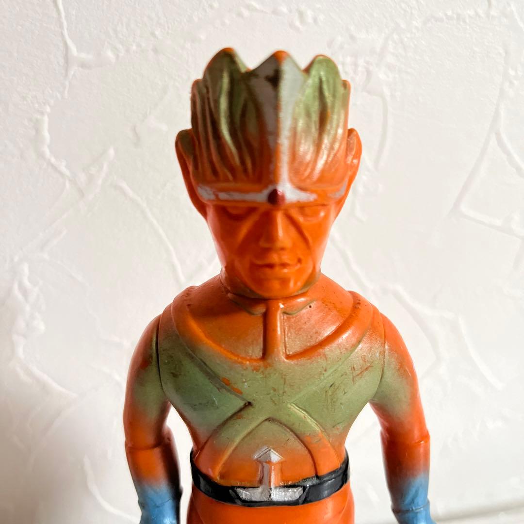 ⚠️昭和レトロ・貴重　レインボーマン　火の化身　万年社　ミドルサイズ　当時物