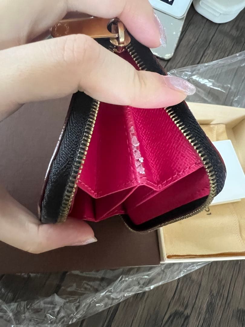美品✨ルイヴィトン マルチカラー　ジッピー　パース　黒　小銭入れ