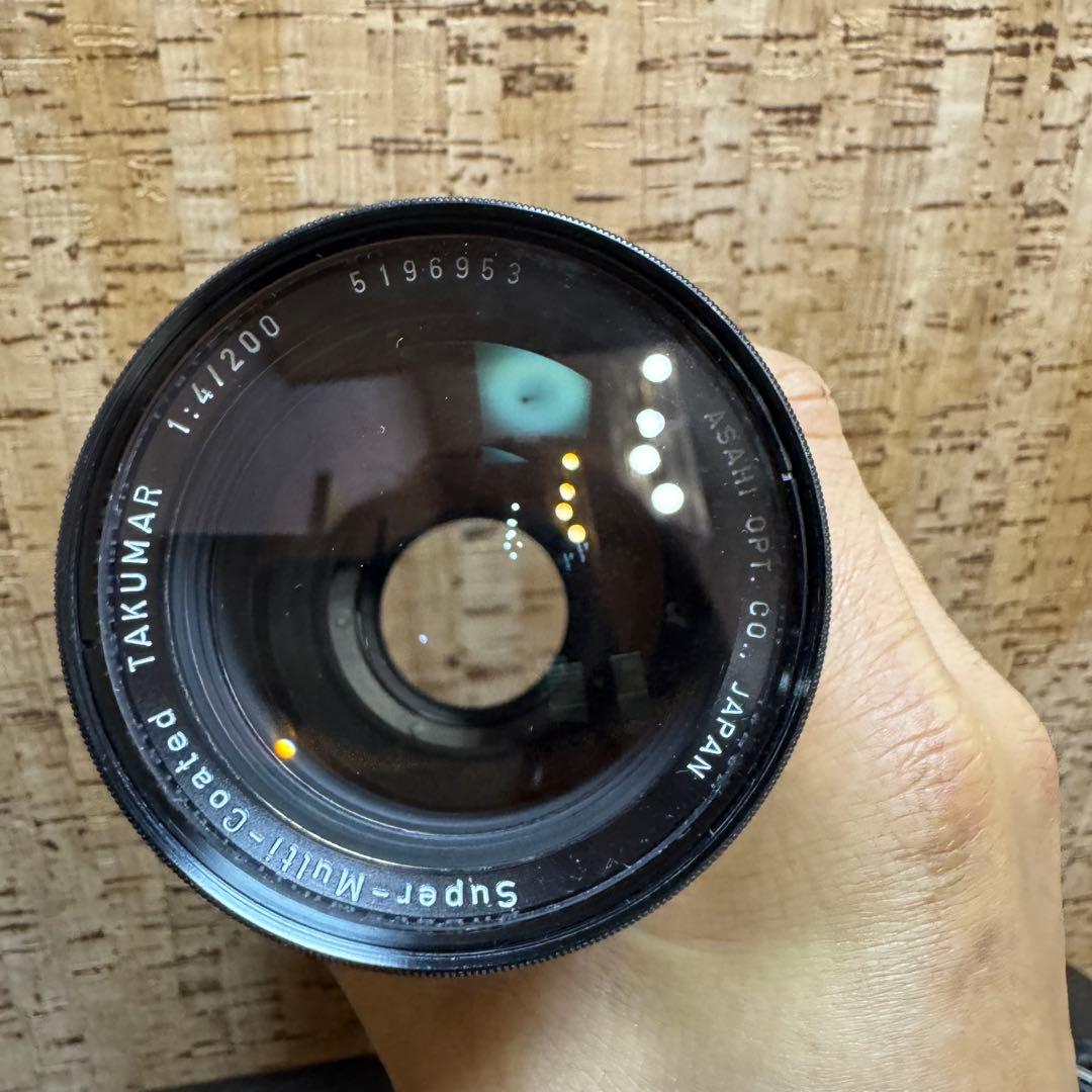 レンズ付きPENTAX SPOTMATIC F SPF 一眼レフカメラ 即撮影可