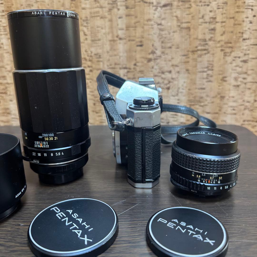 レンズ付きPENTAX SPOTMATIC F SPF 一眼レフカメラ 即撮影可