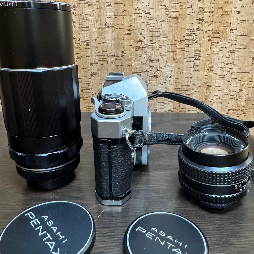 レンズ付きPENTAX SPOTMATIC F SPF 一眼レフカメラ 即撮影可