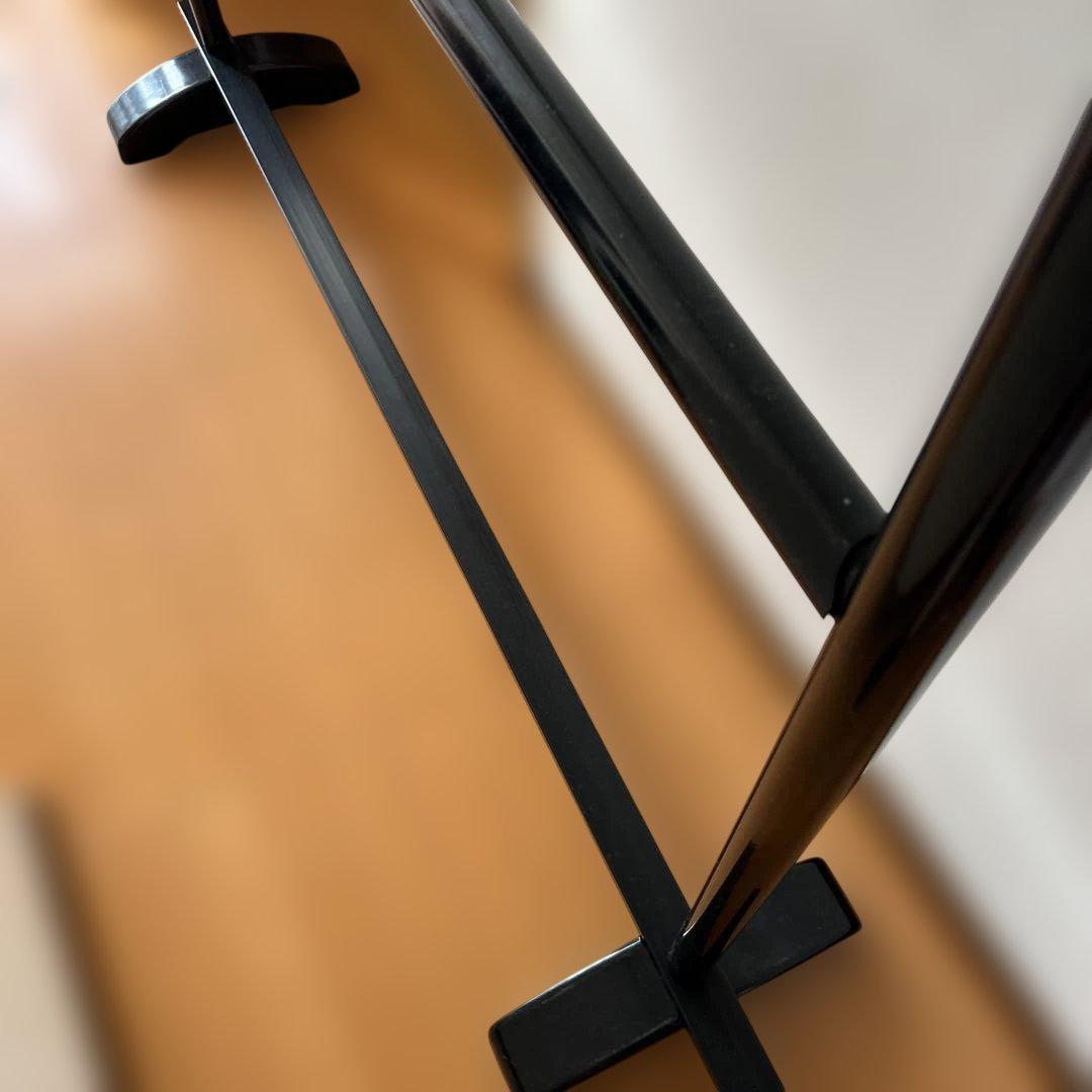 ブラック　衣桁　着物　ハンガーラック